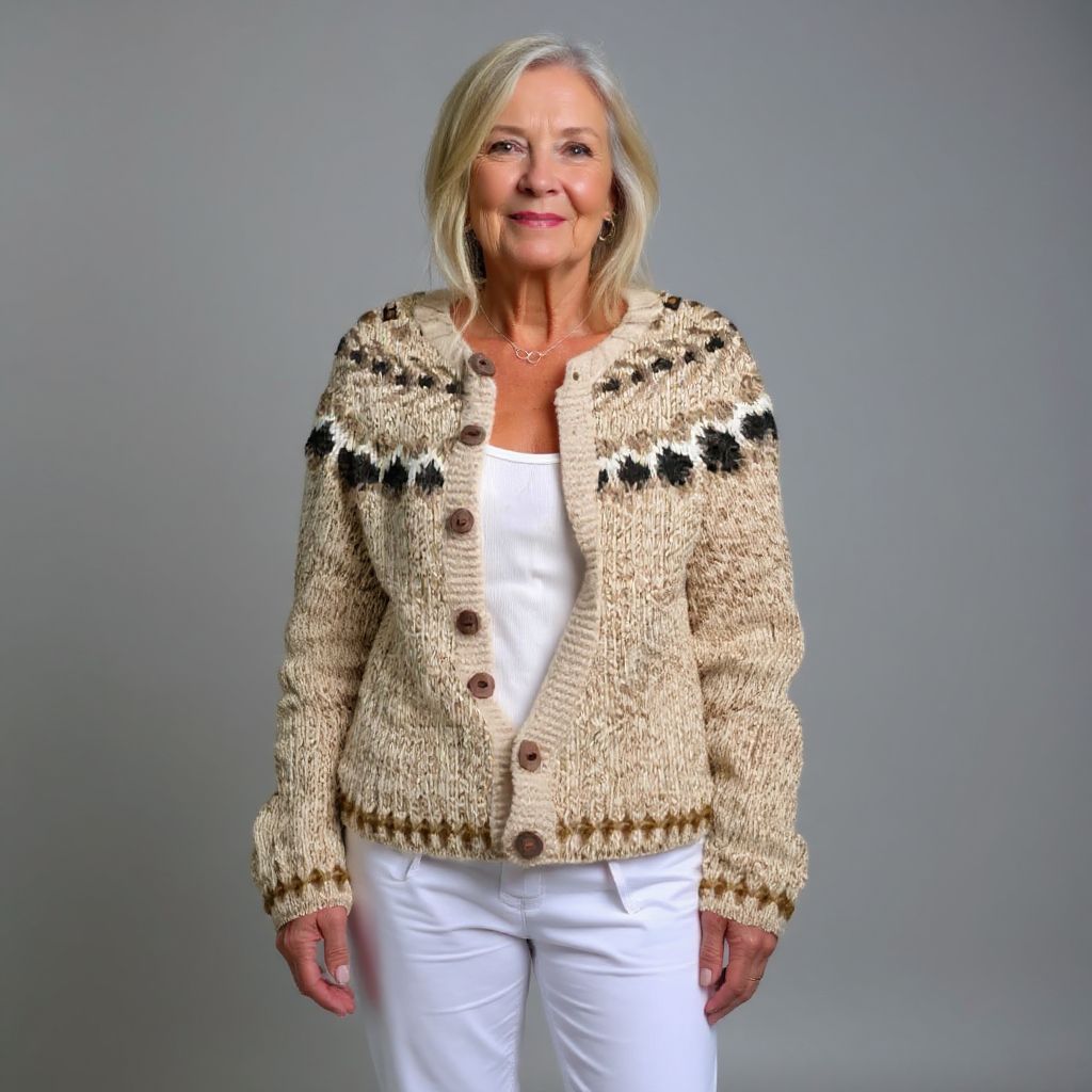PHOEBE | CARDIGAN ISLANDESE CLASSICO