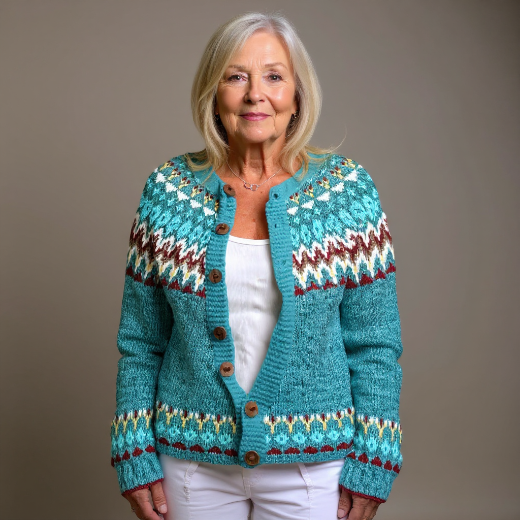 ADELINE | CARDIGAN ISLANDESE CLASSICO