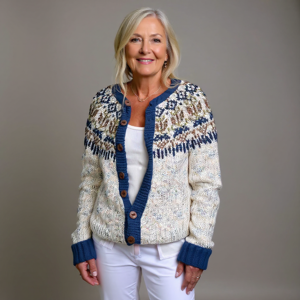 HESTER | CARDIGAN ISLANDESE CLASSICO