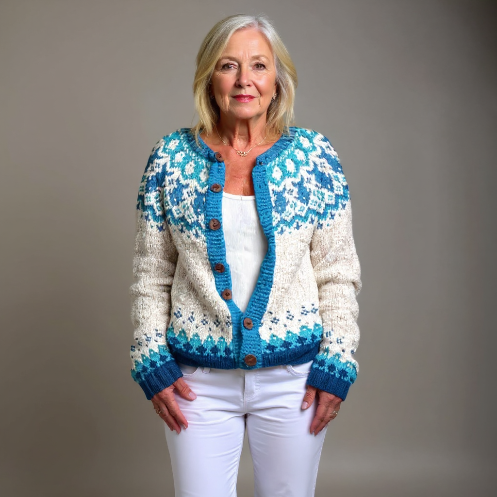 TABITHA | CARDIGAN CLASSICO ISLANDESE