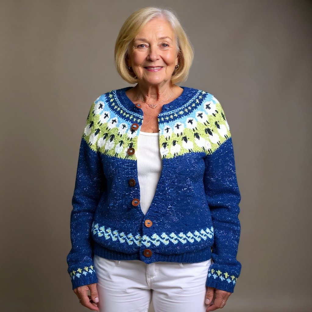 FIONA | CARDIGAN ISLANDESE CLASSICO