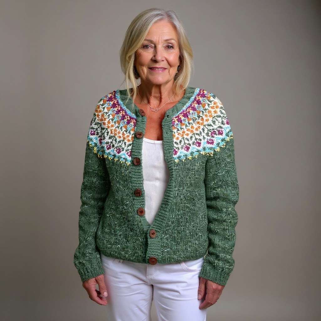 MAREN | CARDIGAN VINTAGE CLASSICO ISLANDESE