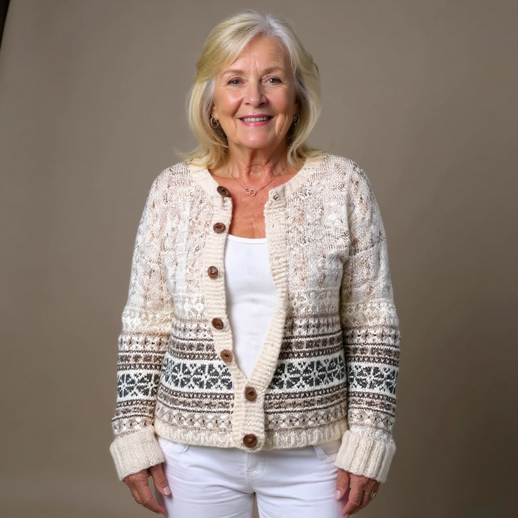 AGATHA | CARDIGAN ISLANDESE CLASSICO