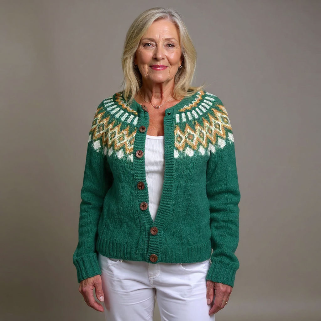 LYDIA | CARDIGAN ISLANDESE CLASSICO