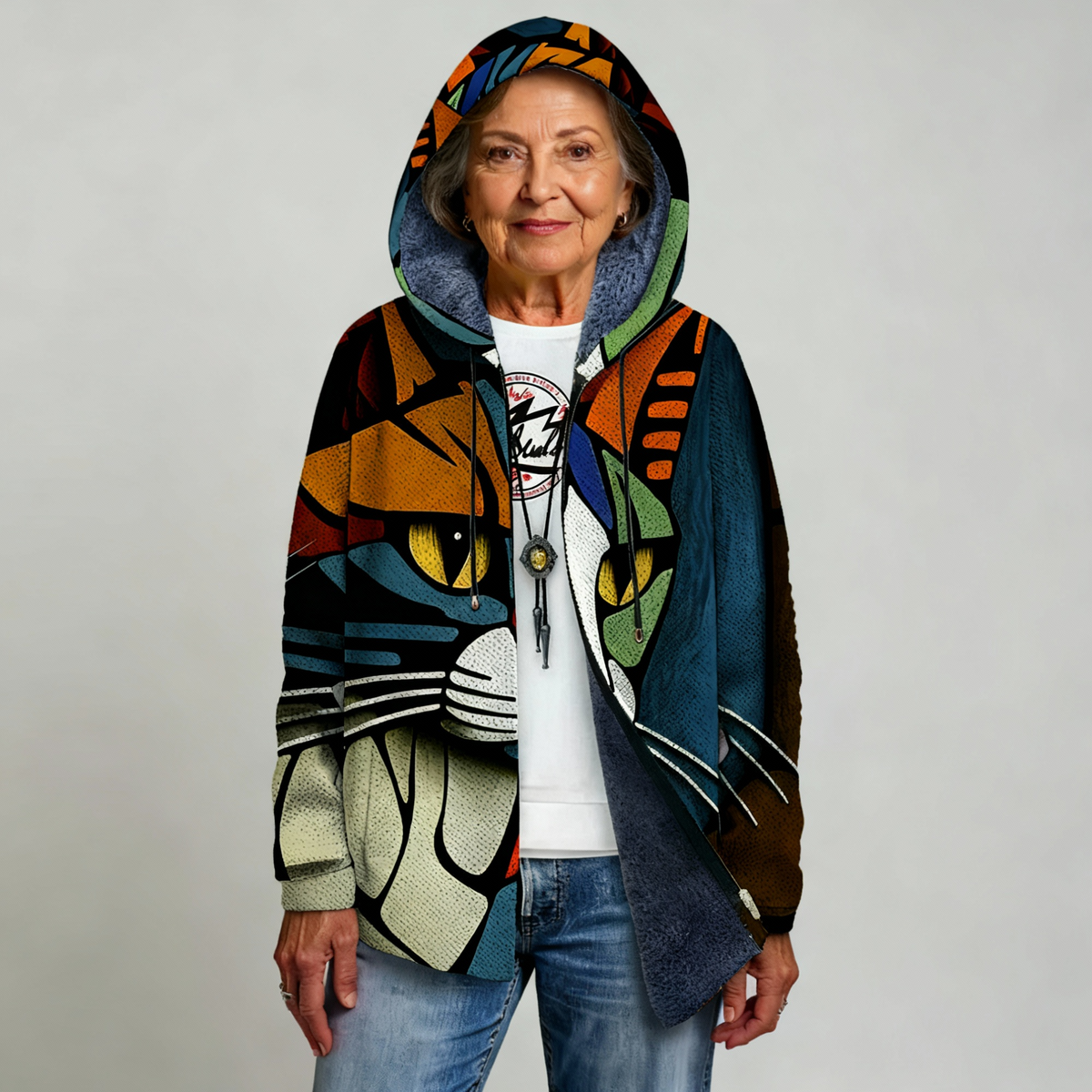 JINDALEE | CARDIGAN LUSSUOSO D'ISPIRAZIONE ARTISTICA