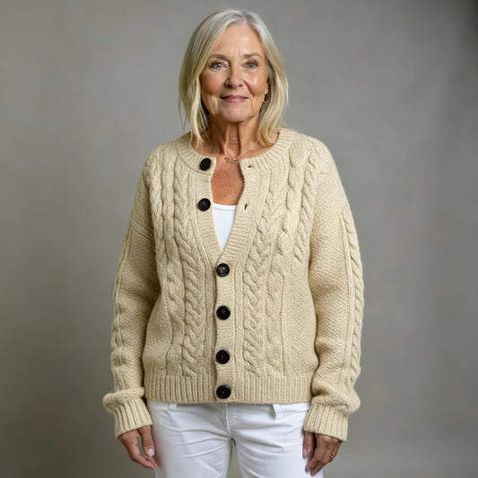 IL LORENZA | CARDIGAN A TRECCE