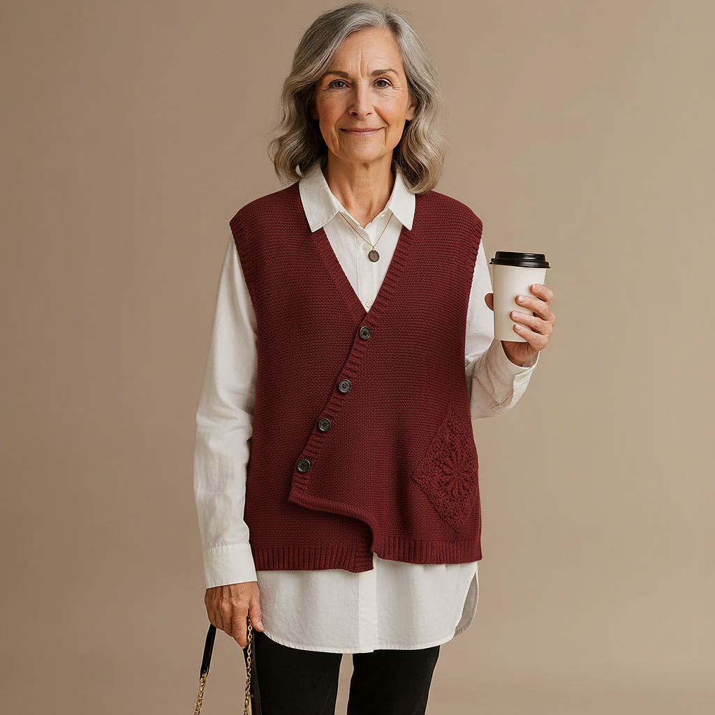 THE ELOWYN | GILET IN MAGLIA