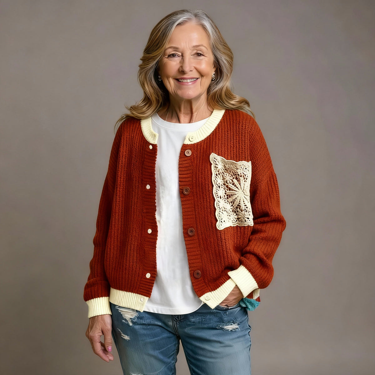 AVELINE | CARDIGAN IN MAGLIA