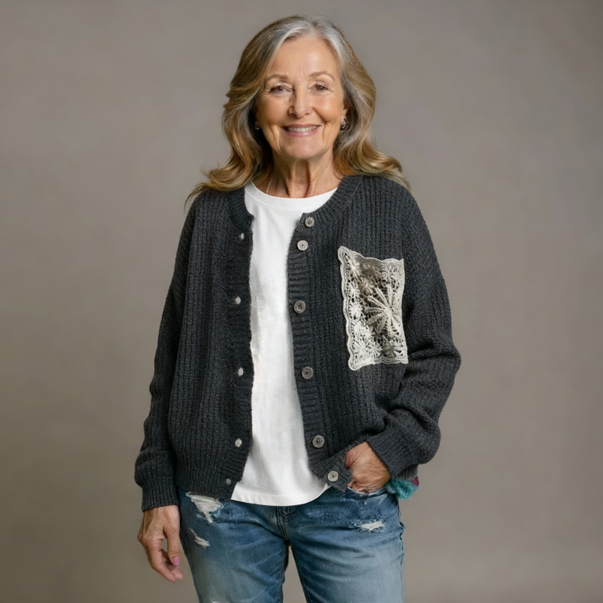 AVELINE | CARDIGAN IN MAGLIA