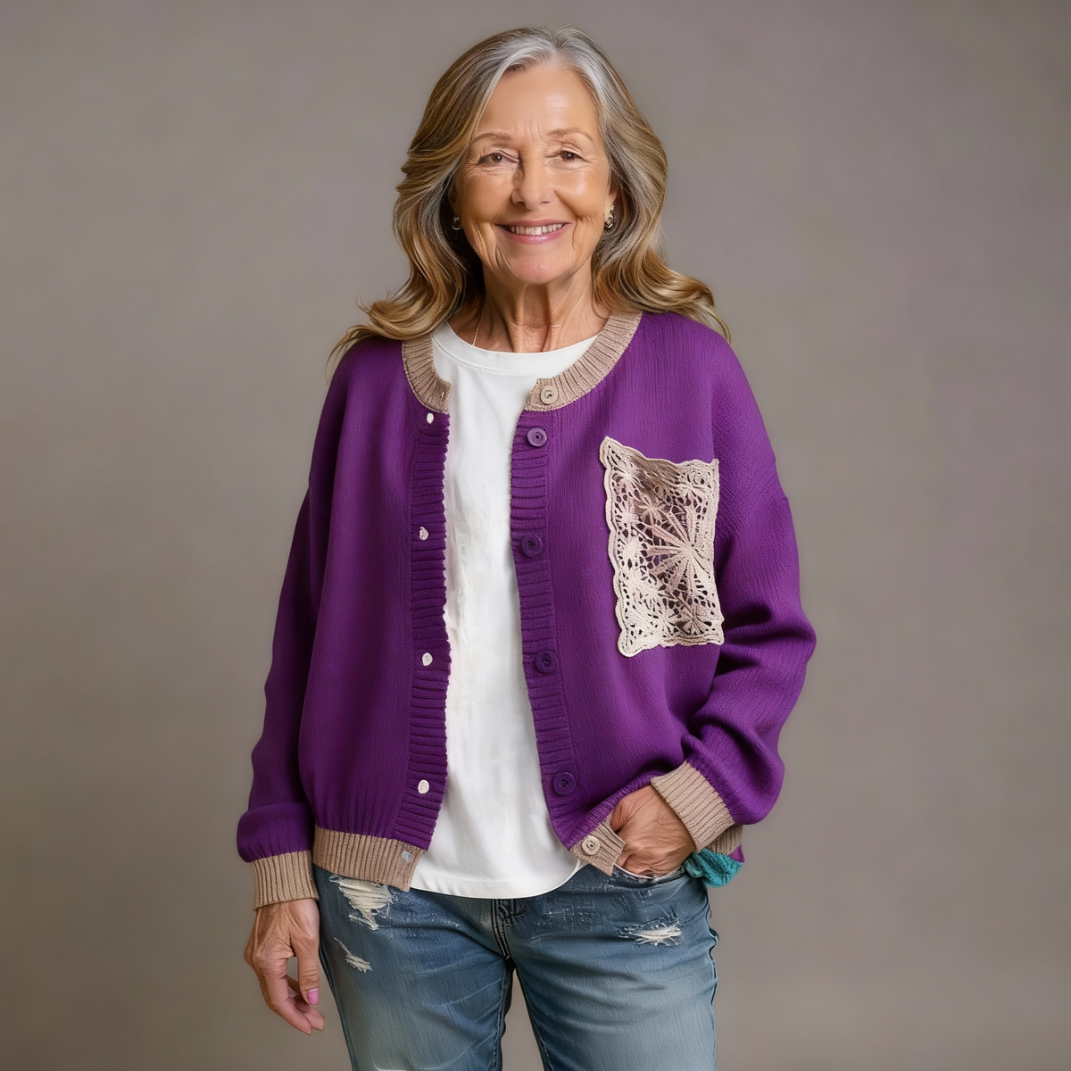 AVELINE | CARDIGAN IN MAGLIA