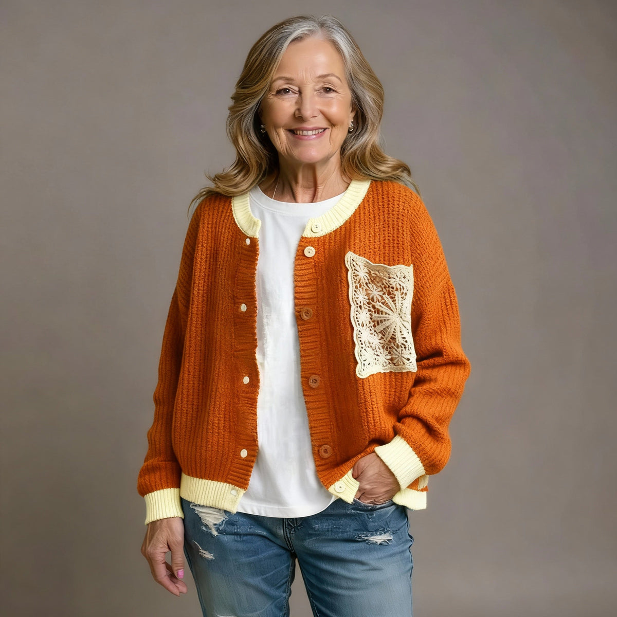 AVELINE | CARDIGAN IN MAGLIA