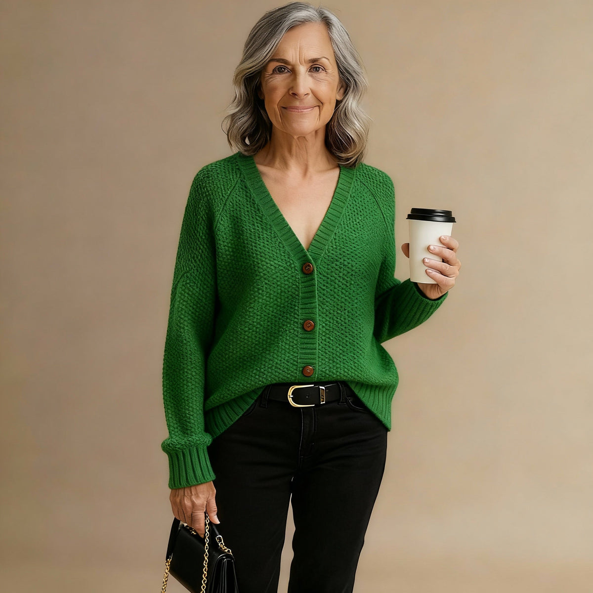 CORALIE | CARDIGAN IN MAGLIA