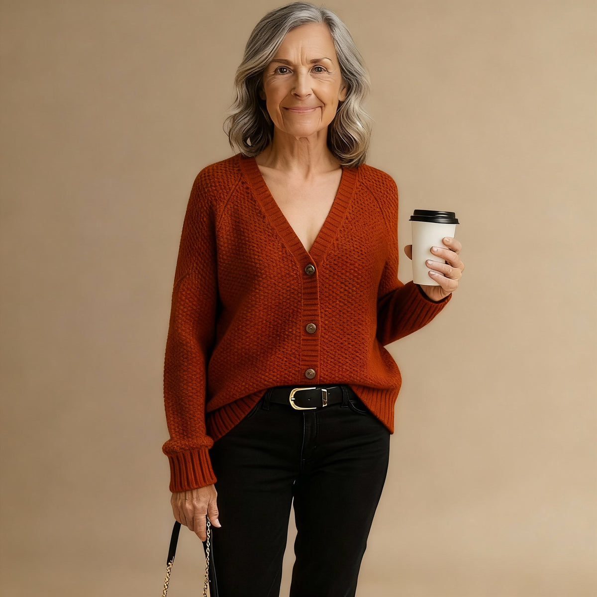CORALIE | CARDIGAN IN MAGLIA