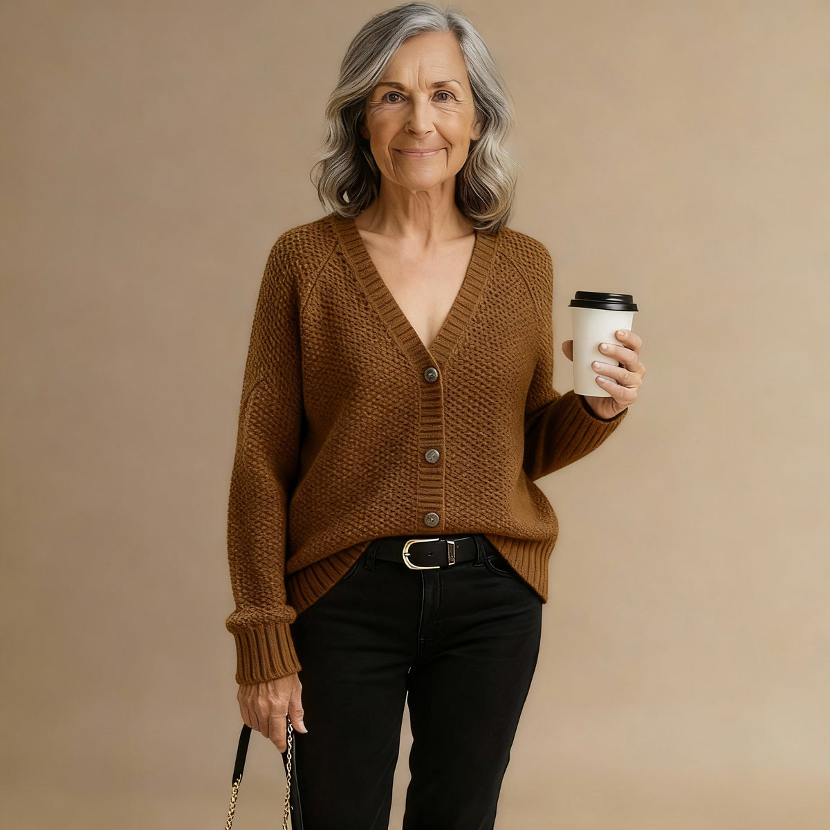 CORALIE | CARDIGAN IN MAGLIA