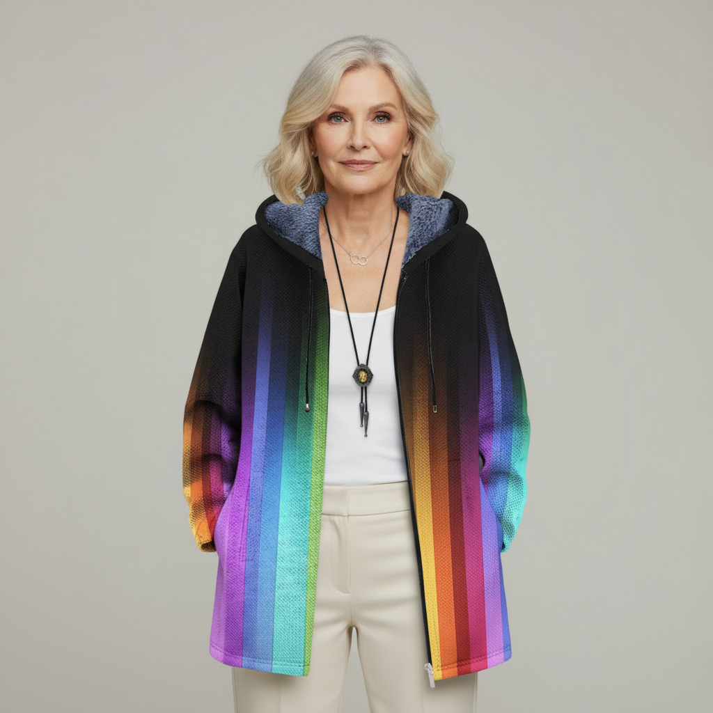 TASMA | CARDIGAN DI LUSSO D'ISPIRAZIONE ARTISTICA