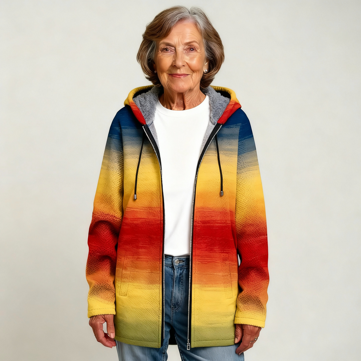 NOORA | CARDIGAN ARTISTICO DI LUSSO