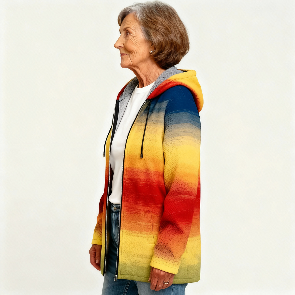 NOORA | CARDIGAN ARTISTICO DI LUSSO