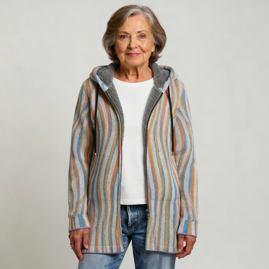 CHLOE | CARDIGAN LUSSUOSO D'ISPIRAZIONE ARTISTICA