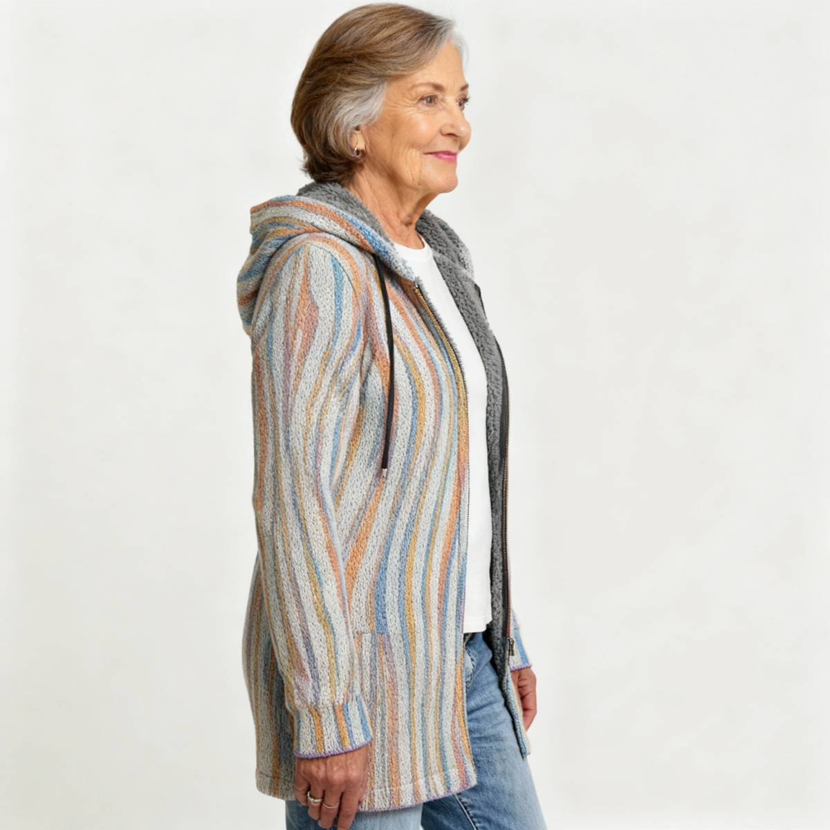 CHLOE | CARDIGAN LUSSUOSO D'ISPIRAZIONE ARTISTICA