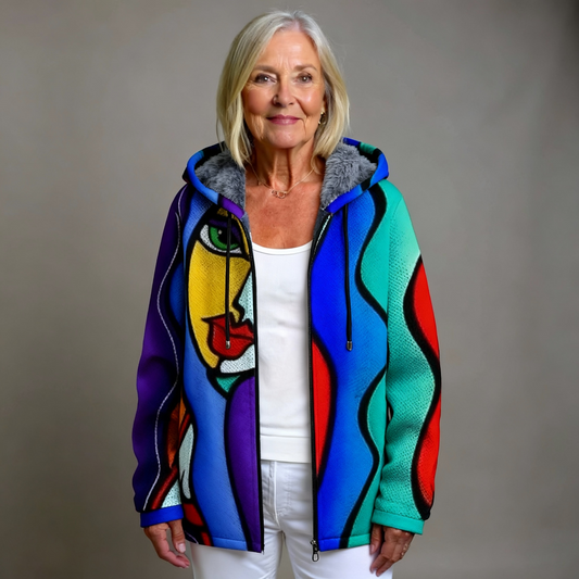 ALLIRA | CARDIGAN LUSSUOSO D'ISPIRAZIONE ARTISTICA