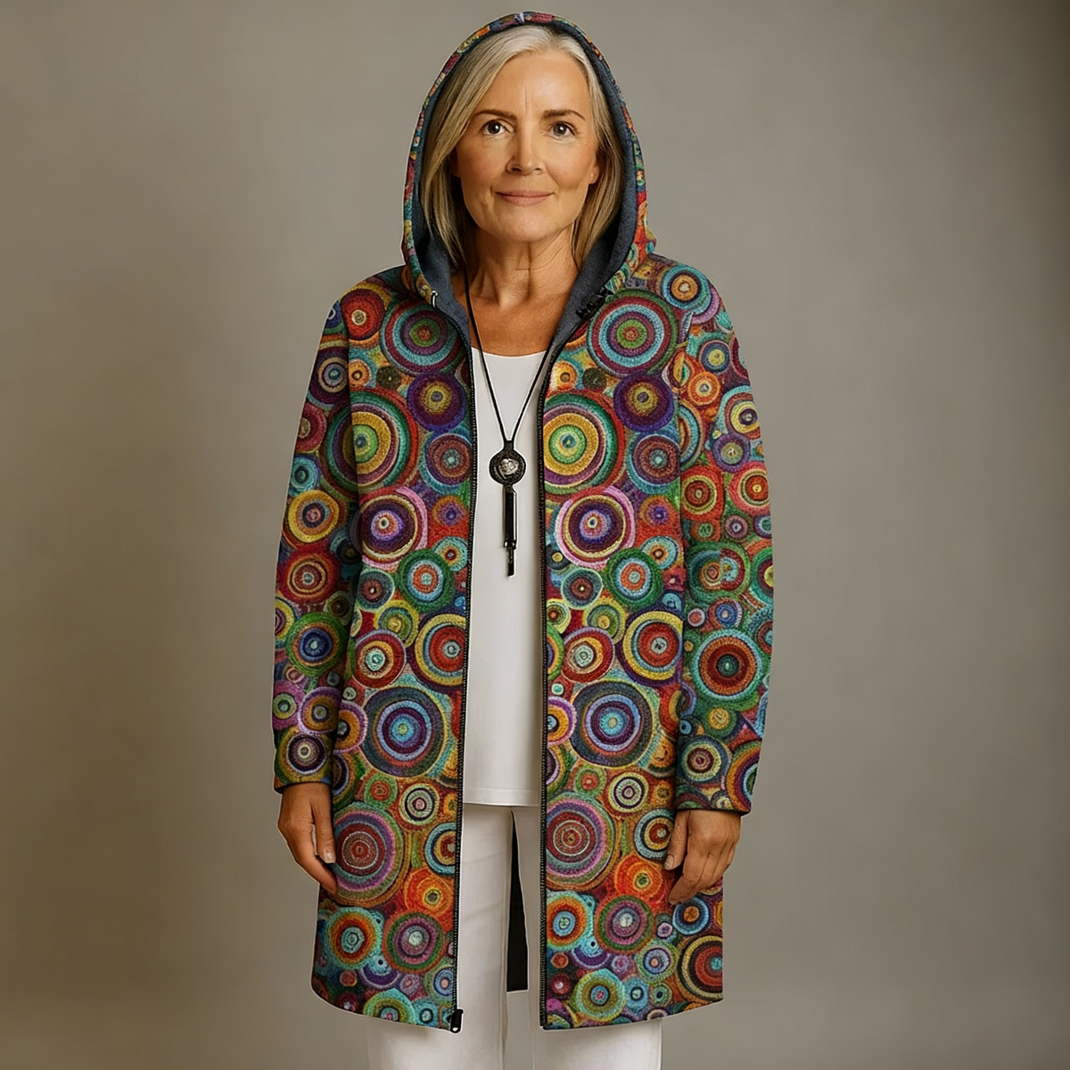 KARRI | CARDIGAN LUSSUOSO DALL'ISPIRAZIONE ARTISTICA