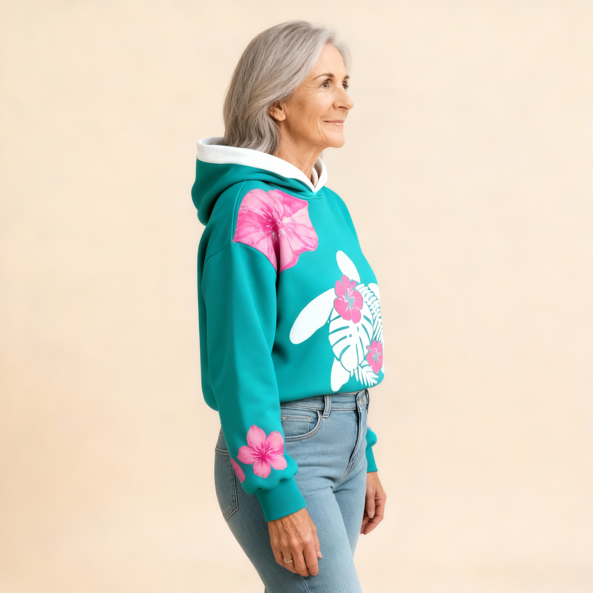 DIANE | FELPA CON CAPPUCCIO SIGNATURE COMFORT