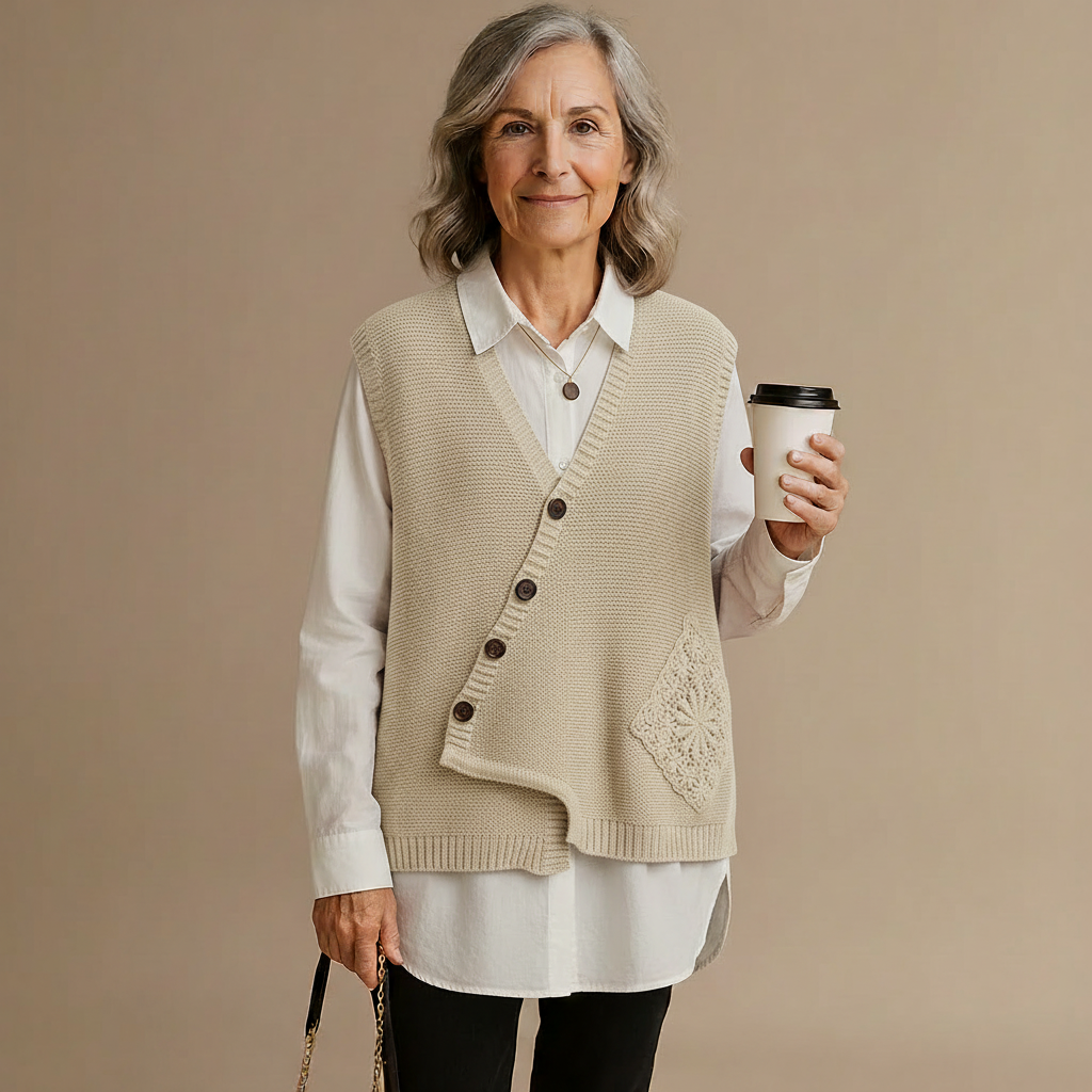 THE ELOWYN | GILET IN MAGLIA