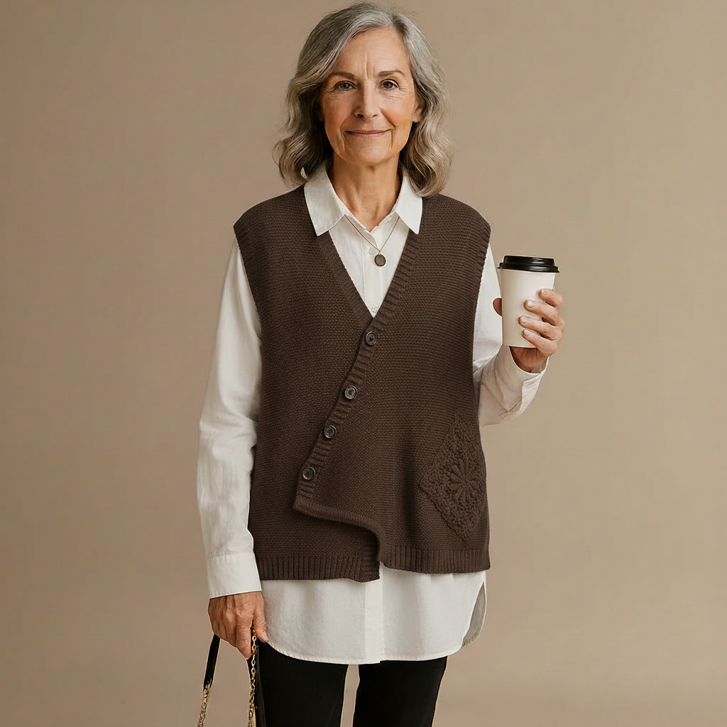 THE ELOWYN | GILET IN MAGLIA