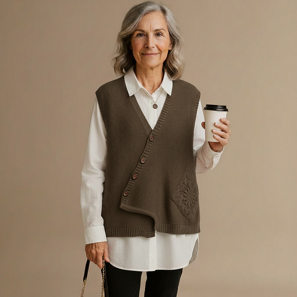 THE ELOWYN | GILET IN MAGLIA