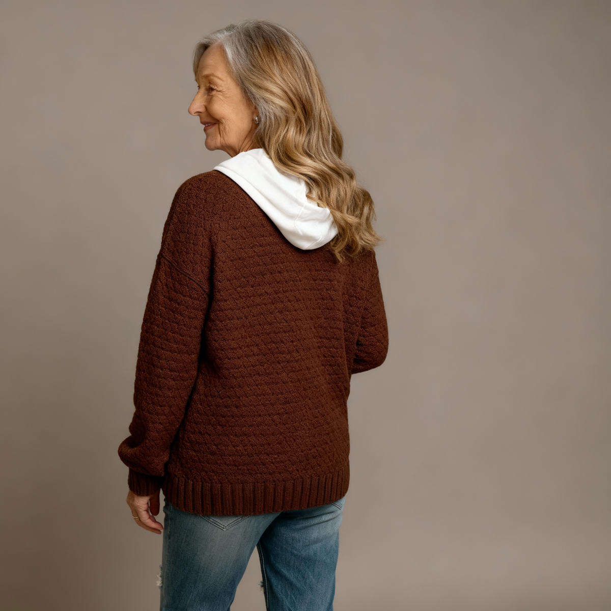 SELIORA | CARDIGAN IN MAGLIA LAVORATA