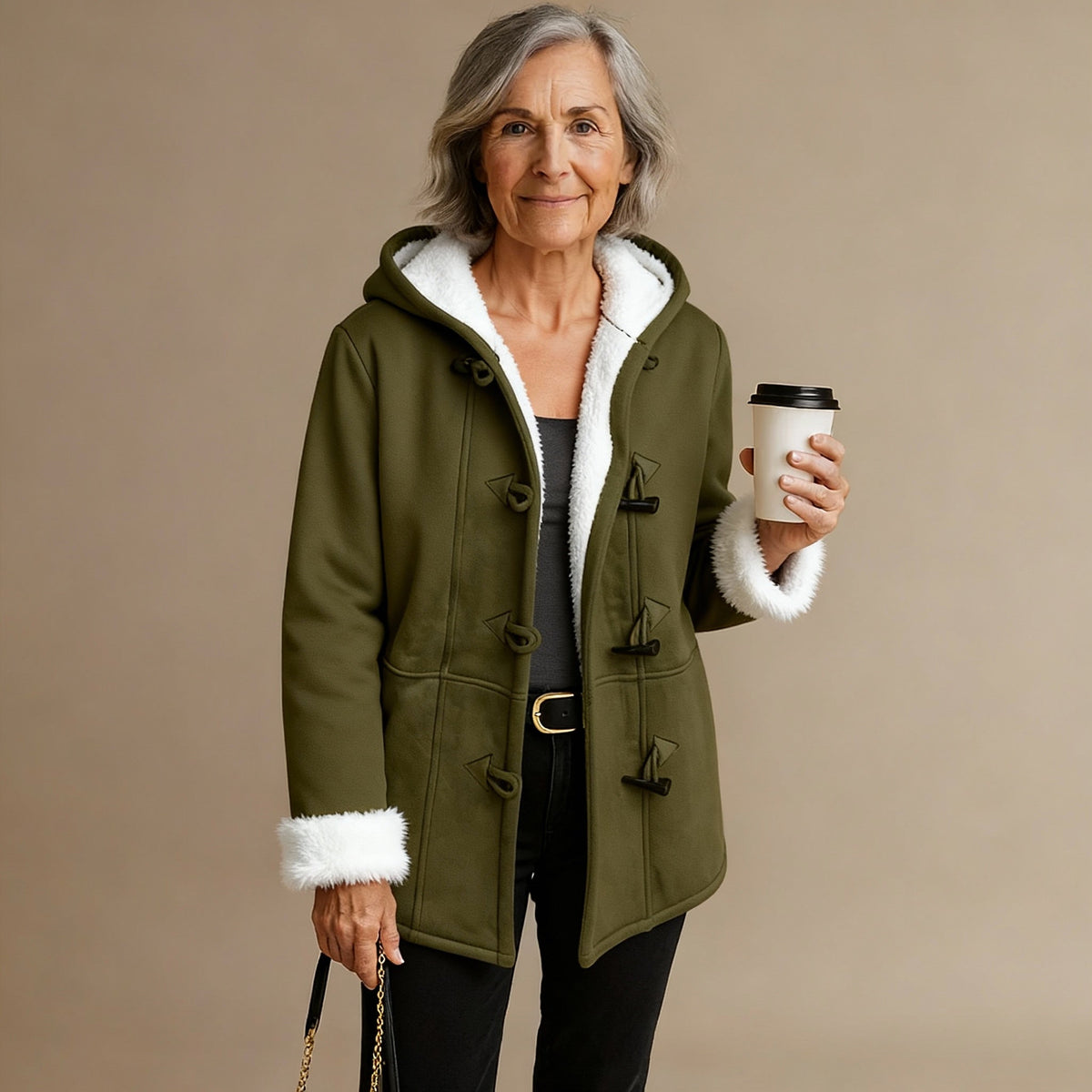 CLAIRE | CAPPOTTO INVERNALE FODERATO RAFFINATO