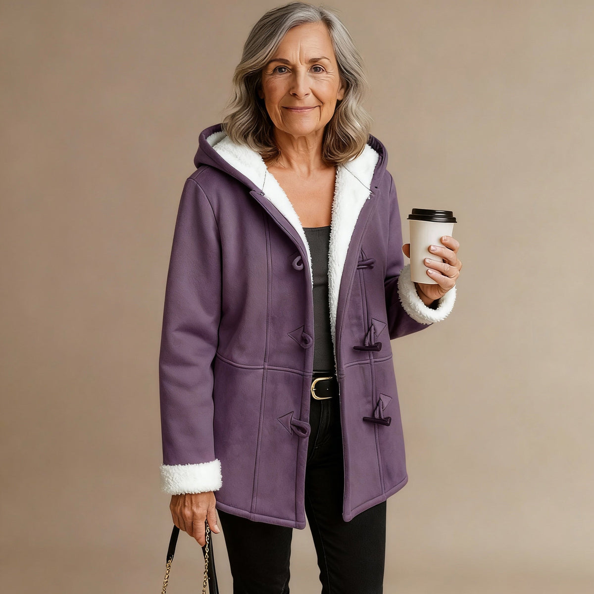 CLAIRE | CAPPOTTO INVERNALE FODERATO RAFFINATO