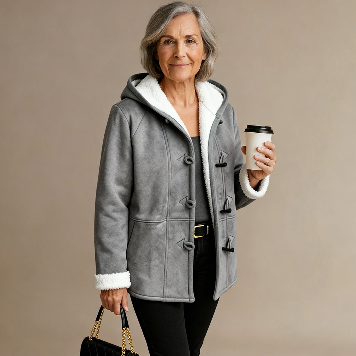 CLAIRE | CAPPOTTO INVERNALE FODERATO RAFFINATO