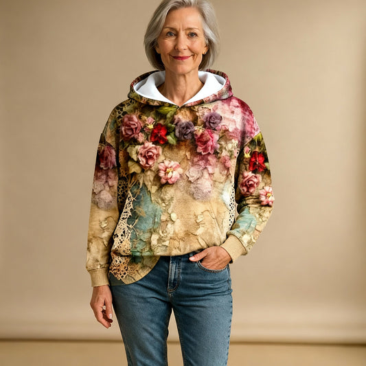 VERA | FELPA CON CAPPUCCIO COMFORT RELAXED
