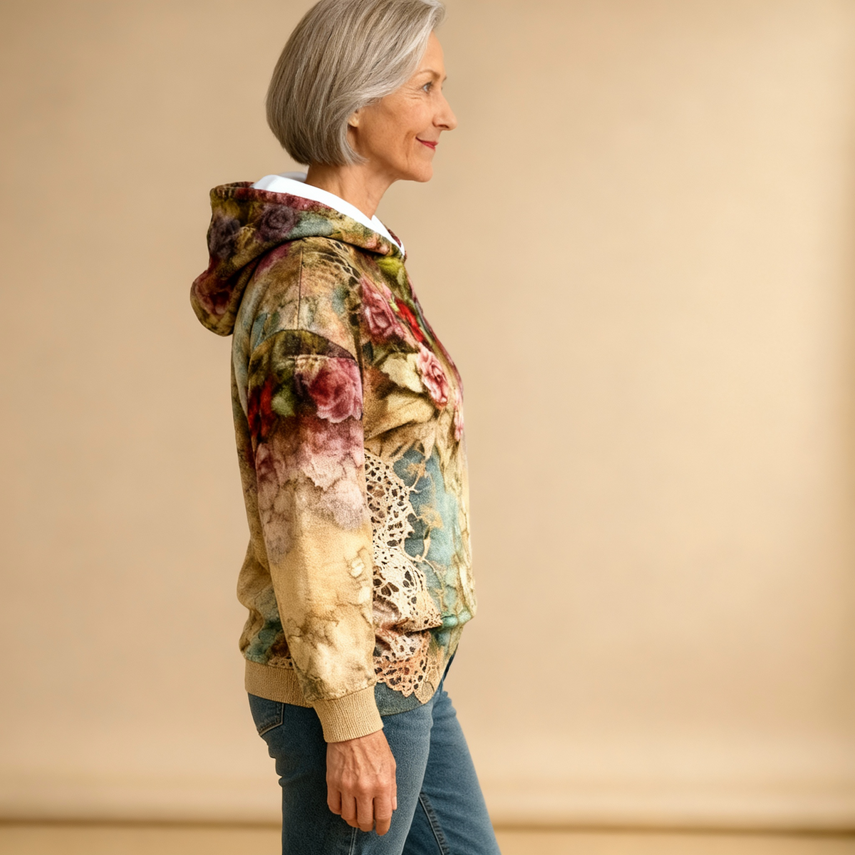 VERA | FELPA CON CAPPUCCIO COMFORT RELAXED