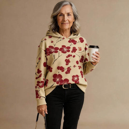 OLIVIA | FELPA CON CAPPUCCIO