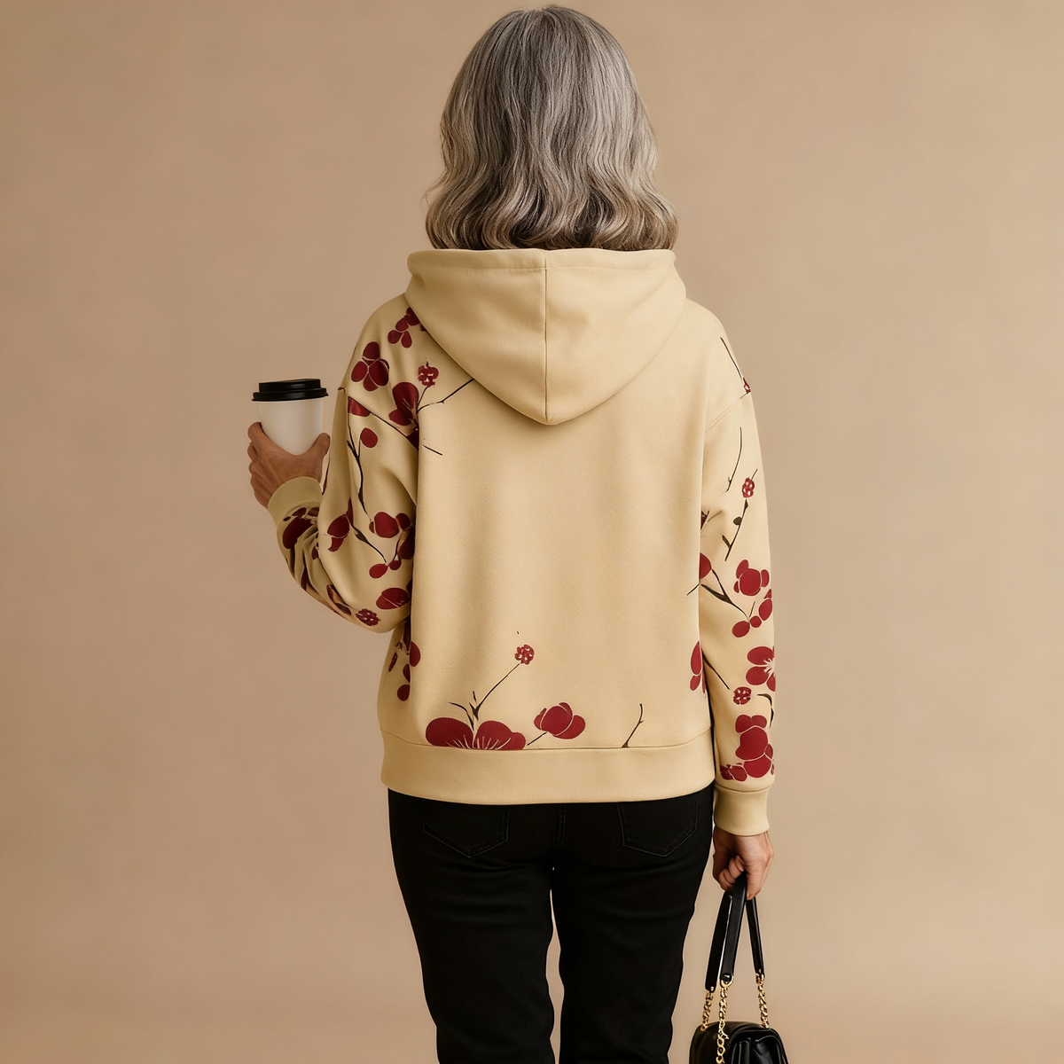 OLIVIA | FELPA CON CAPPUCCIO