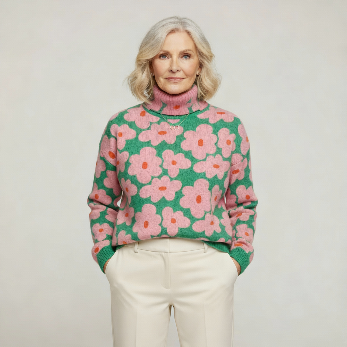HOLLY | MAGLIONE NATALIZIO A MAGLIA CON ALBERO DI NATALE