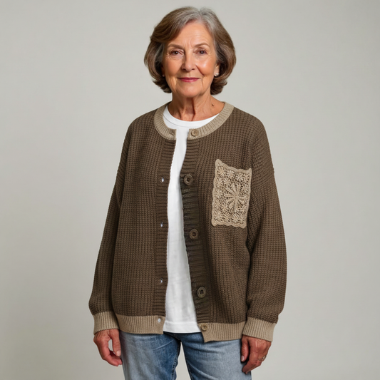 THE MARCELLINE | CAPPOTTO IN MAGLIA CON TASCHE