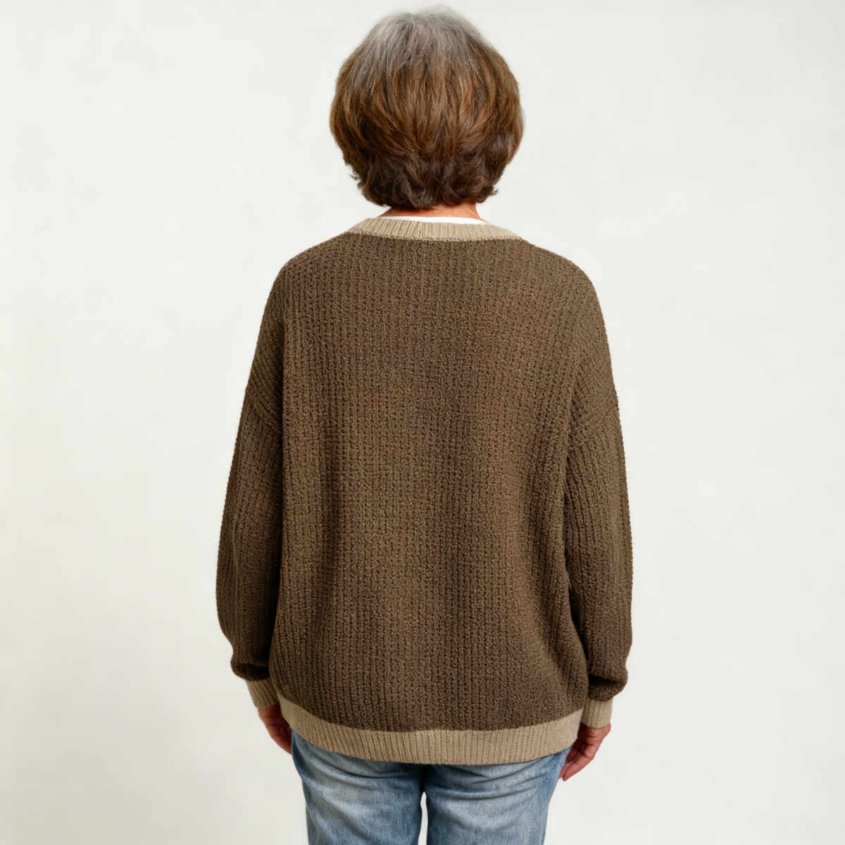 THE MARCELLINE | CAPPOTTO IN MAGLIA CON TASCHE