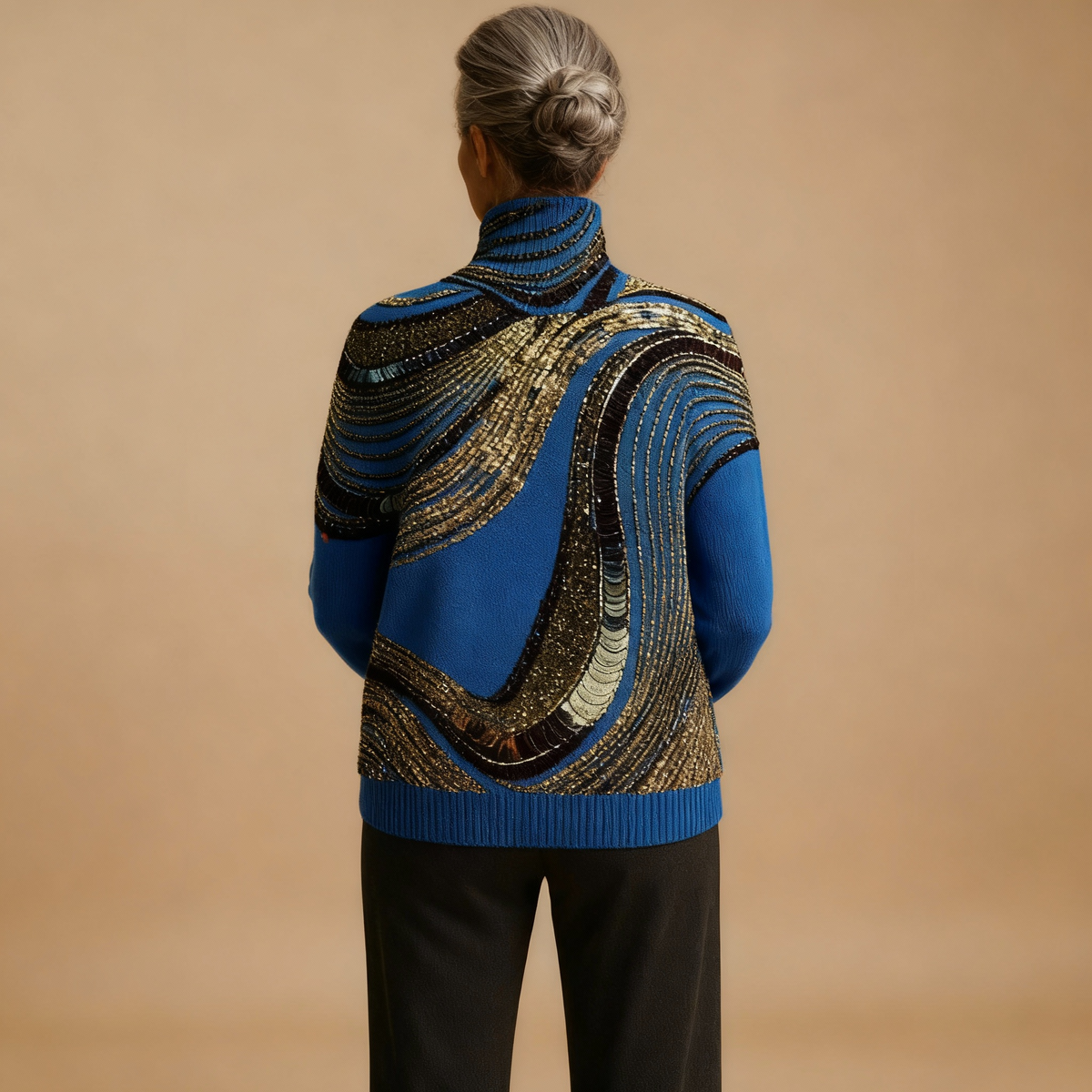 IVY | MAGLIONE A DOLCEVITA NATALIZIO IN MAGLIA