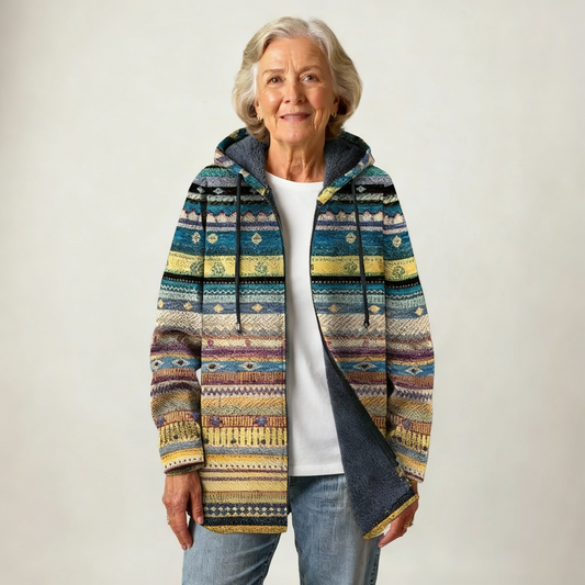 ANNET | CARDIGAN DI LUSSO ISPIRATO ALL'ARTE