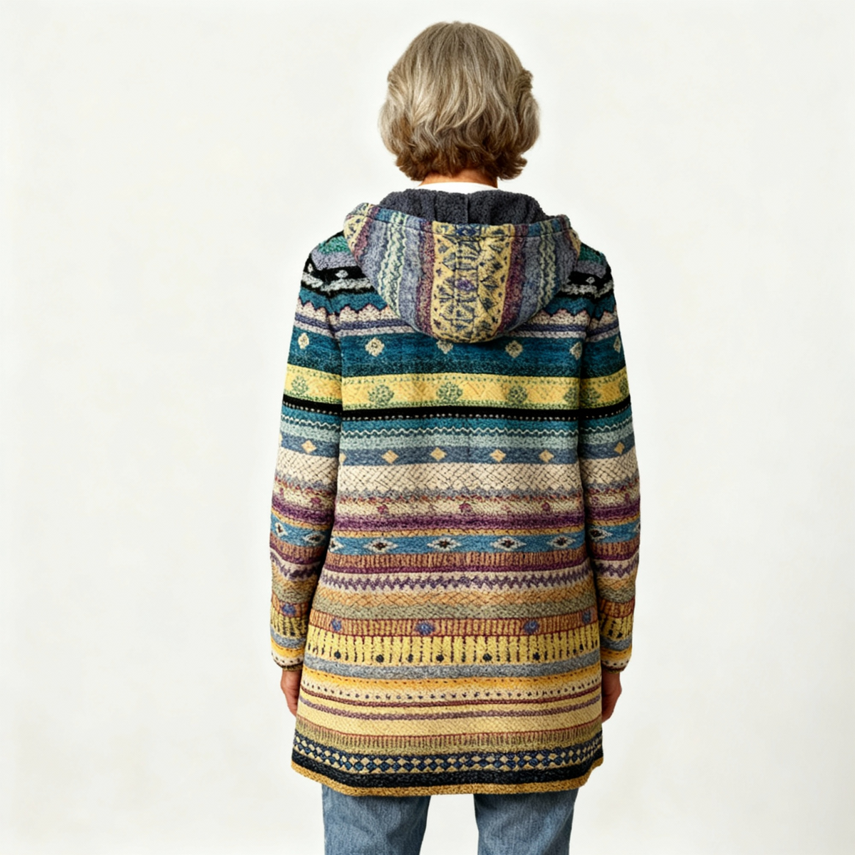 ANNET | CARDIGAN DI LUSSO ISPIRATO ALL'ARTE