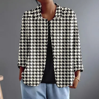 HYACINTHA | CAMICIA PIED-DE-POULE