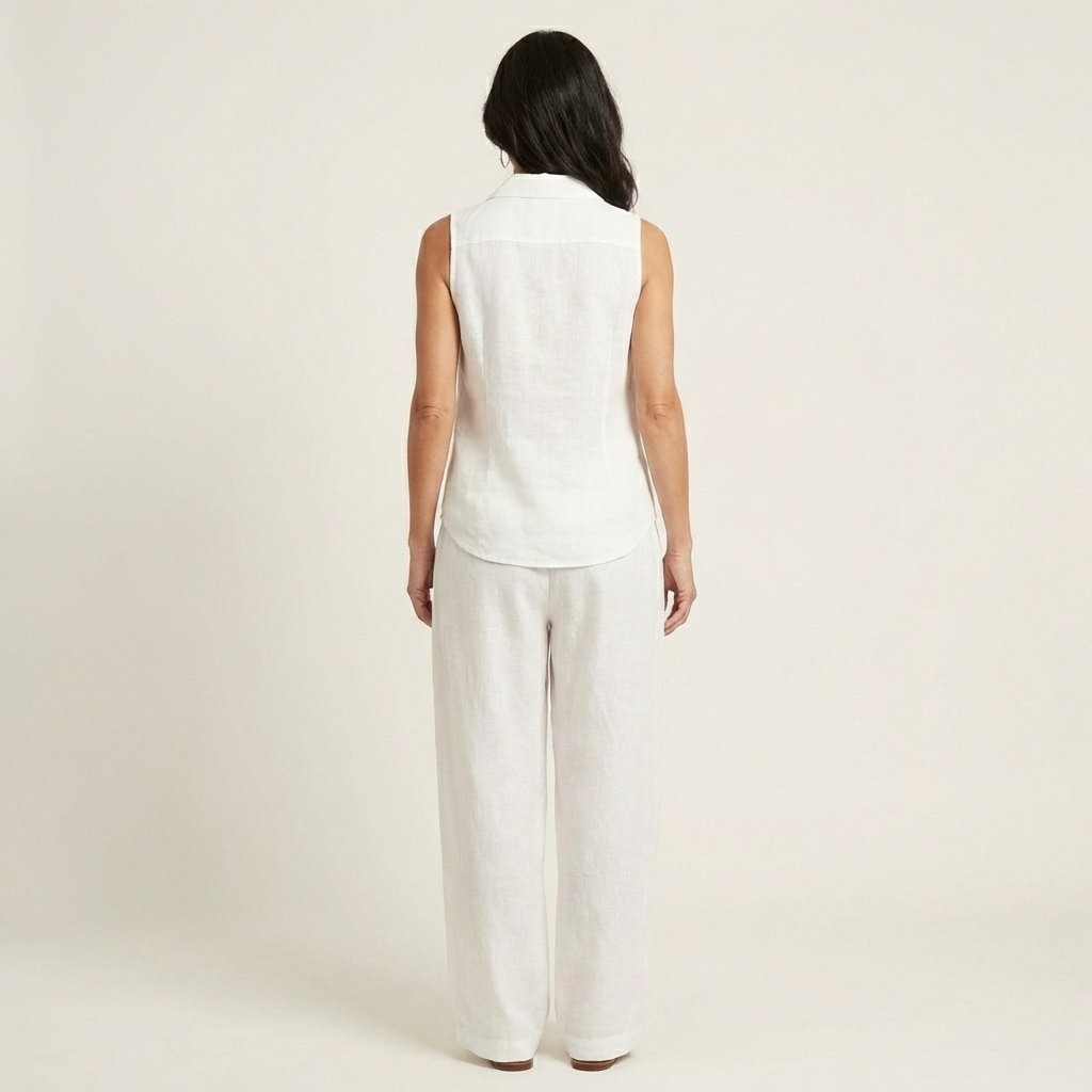 WREN | COMPLETO INCROCIATO E PANTALONI A GAMBA LARGA