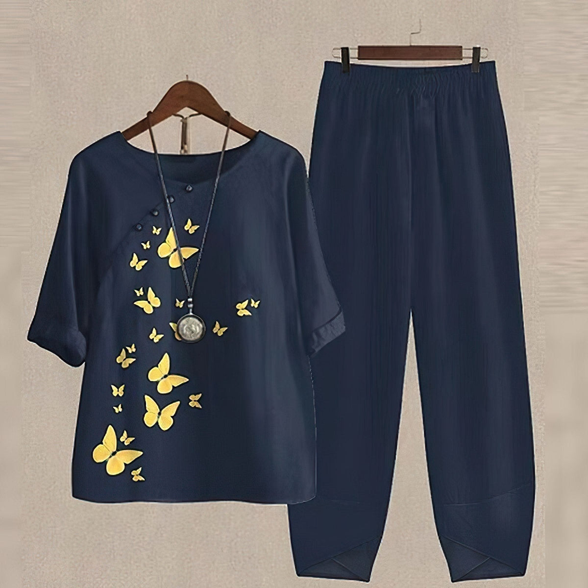 GWENDOLYN | COMPLETO CAMICIA E PANTALONE COMFORTABLE CHIC