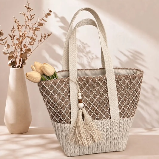 STACY | BORSA A SPALLA BOHO CON NAPPINE
