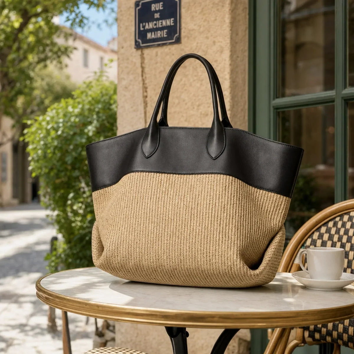 THE COLOURBLOCK | BORSA TOTE INTRECCIATA DA DONNA