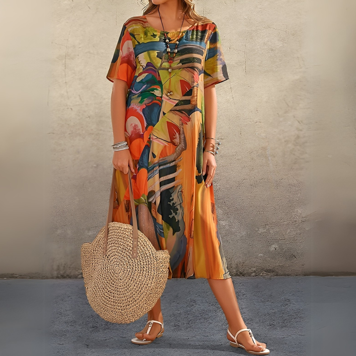JOELLE | ABITO FLOREALE IN UNO STILE LEGGERO ED ELEGANTE