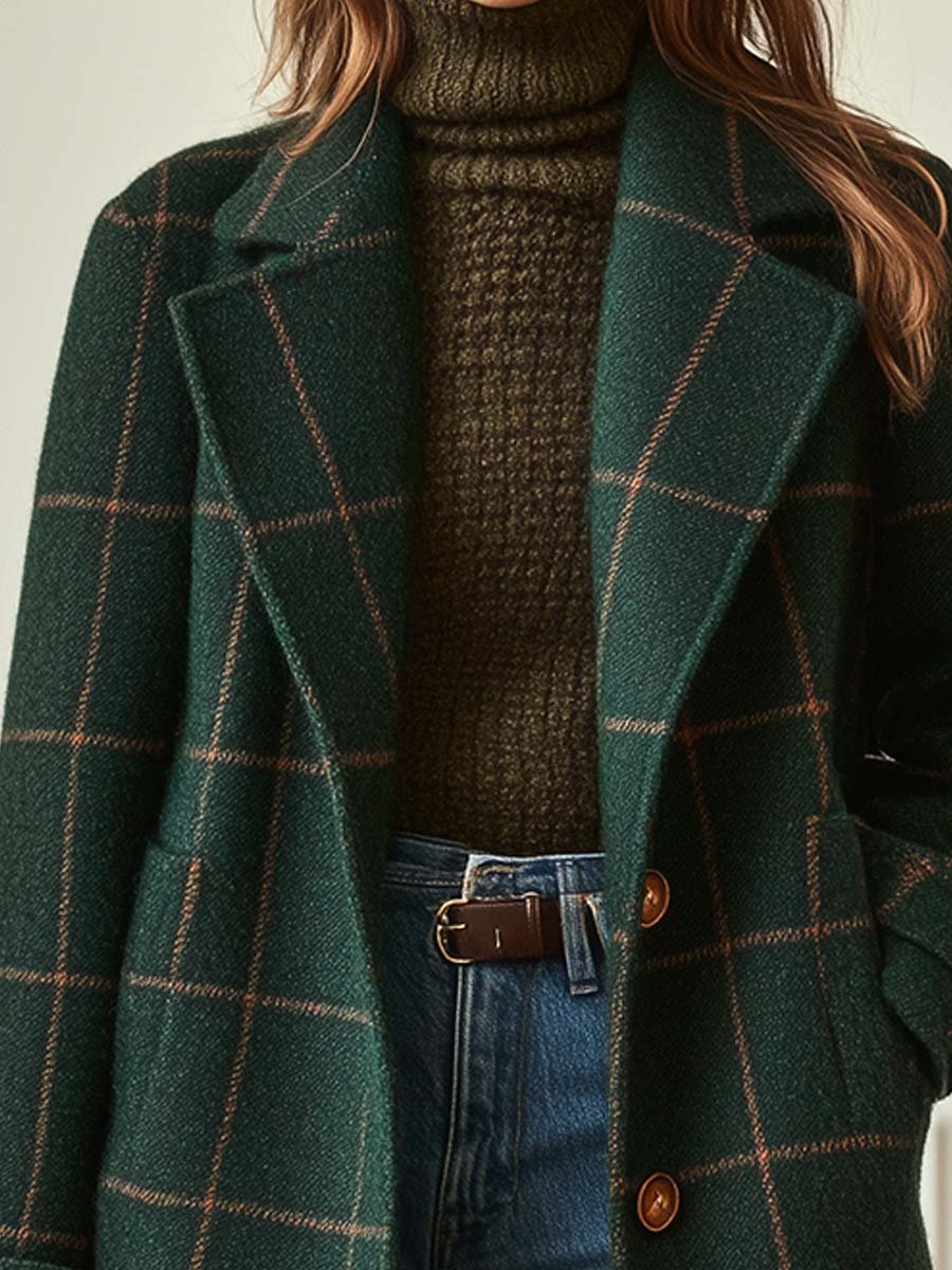 MARGUERITA | CAPPOTTO INVERNALE A QUADRI